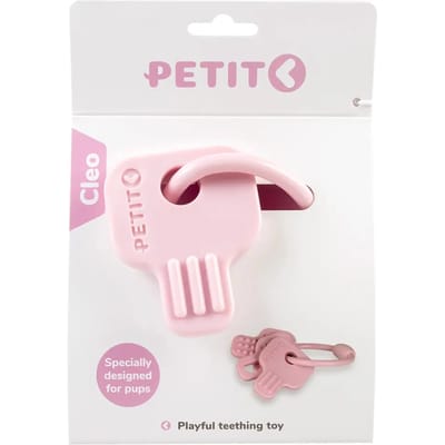 Ebi Petit Kauwspeeltje Cleo 8x6.5 cm - Hondenspeelgoed - Pink