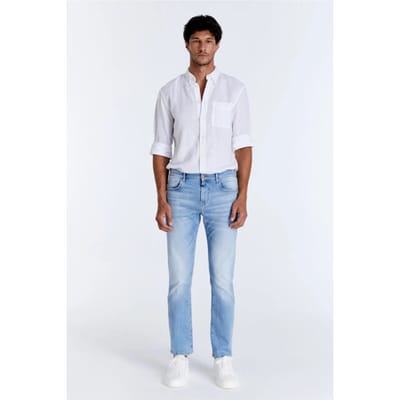Cup of Joe Lance heren straight-fit jeans light blue