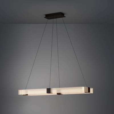Stars of Light LED hanglamp Mogetonello, zwart, 100 cm