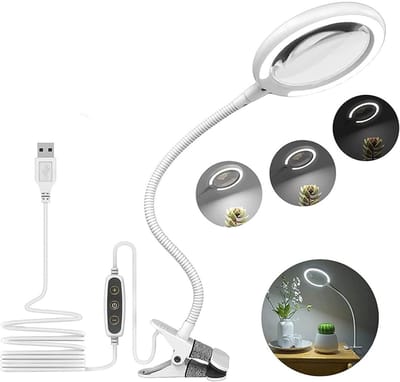ApexArte® Loeplamp met Standaard - Lamp met Led Verlichting