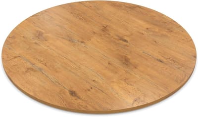 Tafelblad Rond - Houten Plaat - Meubelbouw Projecten - 28 mm Dik - Ø 50 cm - Eikenhout