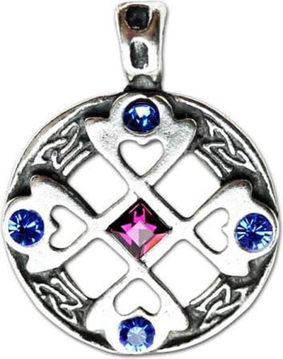 Nordic Lights hanger Celtic Cross Heart