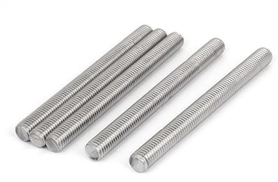 M12 Draadstang Volledig Schroefdraad RVS Lengte 140 mm Set van 5