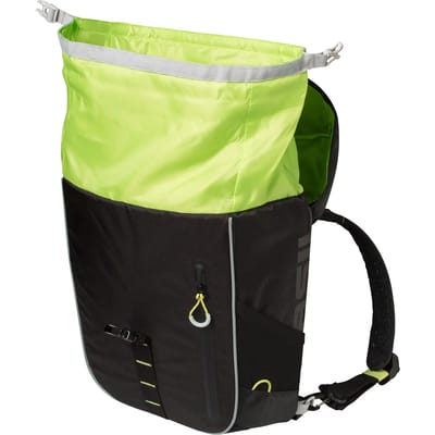 Basil Miles Fietsrugzak - Enkele fietstas - Zwart - 13 Liter