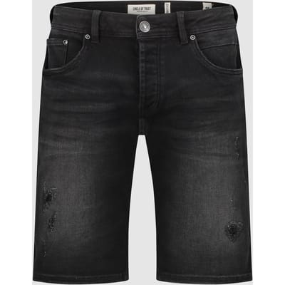 Circle of Trust Connor Denim Short Blacked Smoke Größe: 25 | Kurze Sporthosen Outlet | Herren | Blau