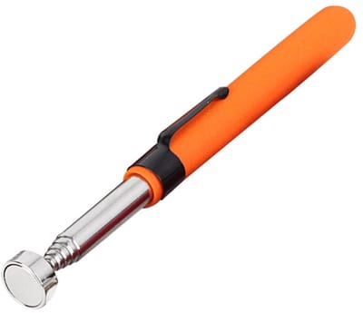 Magneetpen - Telescopisch - Uitschuifbare magneet - Magneet op stok - Spullen oprapen - Met clip - Pick up tool - Magnet stick - Tot 72 cm - Schroeven oppakken - Klustool - Jonyx