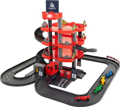 Cavallino Toys - Cavallino Racing 4 Level Parking Garage and Cars Playset