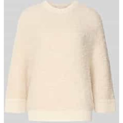 Loose fit gebreide pullover met wol