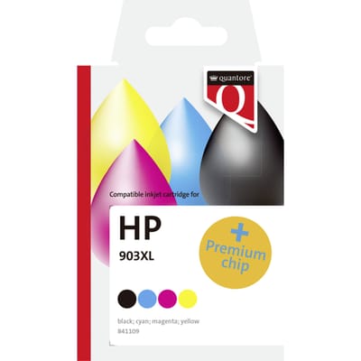 Inktcartridge Quantore alternatief tbv HP 3HZ51AE 903XL zwart 3 kleuren HC