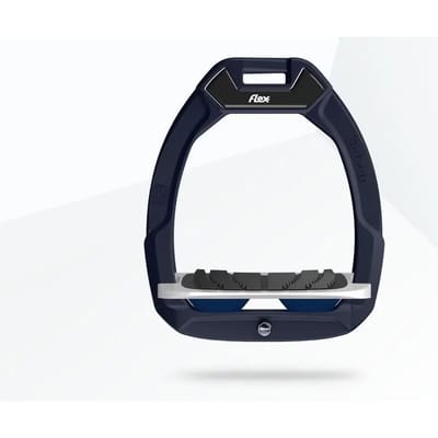 Veiligheidshengels Paardrijden Ingeloten Grip Rood/Grijs/Marine Flex-On Safe-On