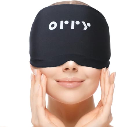 Draagbaar Oog- en Voorhoofdmasker voor Warmte- en Koudetherapie