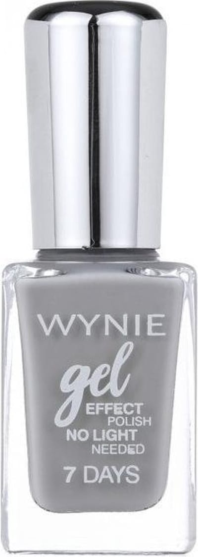 Wynie - Gel Effect Nagellak 7 Days - Grijs - 1 flesje met 13 ml inhoud - Nummer 006