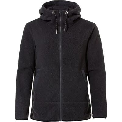 Vaude Manukau Ii Fleece Met Volledige Rits Zwart 40 Vrouw