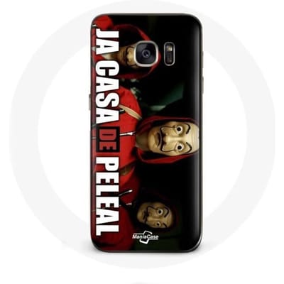 Samsung Galaxy S7 hoesje La casa de papel Het masker van Dali