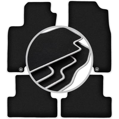 CARLUX-SILVER automatten voor: Nissan X-Trail II T31 SUV (2007-2014)