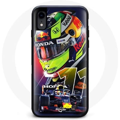 Coque - Formula 1 - Sergio Perez - Iphone XS - Souple - Protection contre les chocs - Sportif