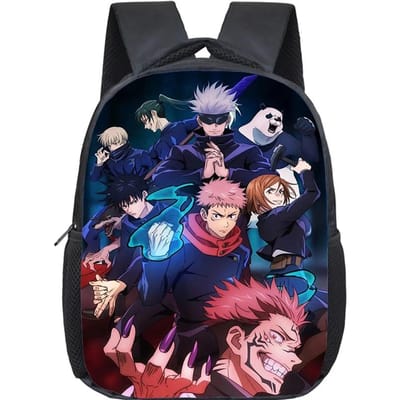 Anime Jujutsu Kaisen Rugzak Jongens Meisjes Kleuterschool Boekentas Kinderen Schooltassen Manga Gojo Satoru Yuji Itadori Rugzak Cadeau