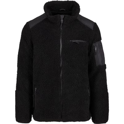 Brandit Ramble Teddy Fleece Jacket Heren Tussenseizoensjas - zwart - XXL