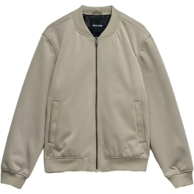 Textured Bomber Salsa Jeans