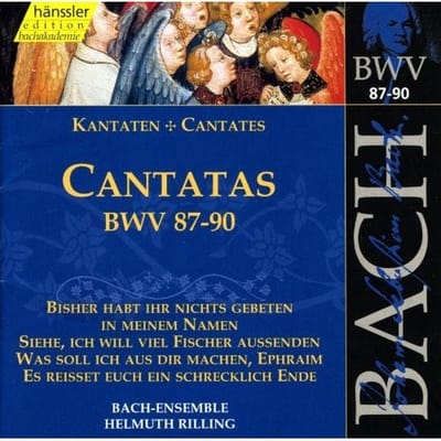 Bach-Ensemble, Helmuth Rilling - J.S. Bach: Cantatas Bwv 87-90 (CD)