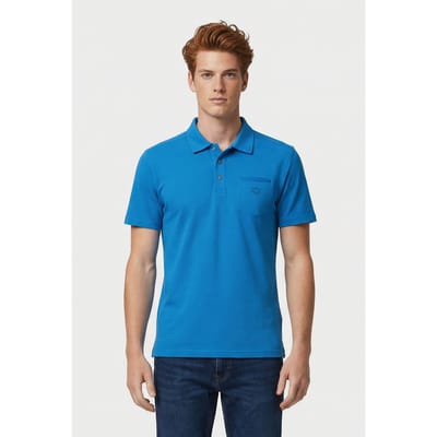Arena Men's Poloshirt Pocket Solid Blue Lake Taglia: S | Polo Outlet | Uomo | Blu