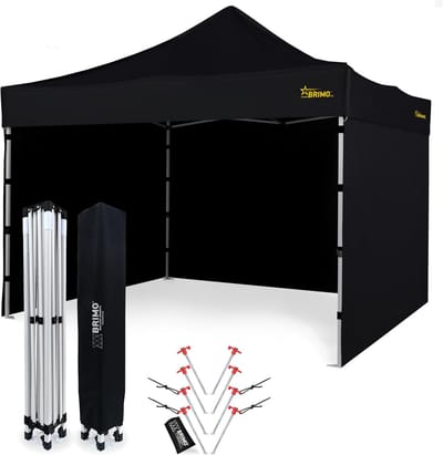 Partytent - Feesttent Vouwbaar - Feest Buiten - 100% Waterdicht - 3x3 Meter - Zwart