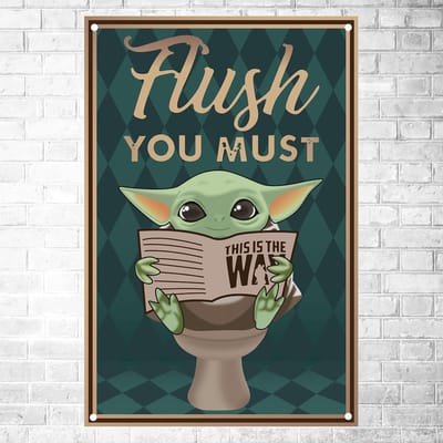 Dailygoods- Metalen Bord Retro - Wanddecoratie Kantoor - Wanddecoratie Buiten - Wanddecoratie Vintage - Wanddecoratie Tuin - 20 x 30 cm Voorgeboord