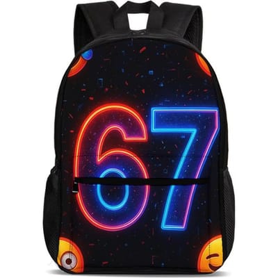 67-letter Rugzak Cartoon Print Nieuw Grote Capaciteit Beste School Student Buiten Reismaatje
