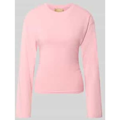 Shirt met lange mouwen van katoenmix model 'Paloma'