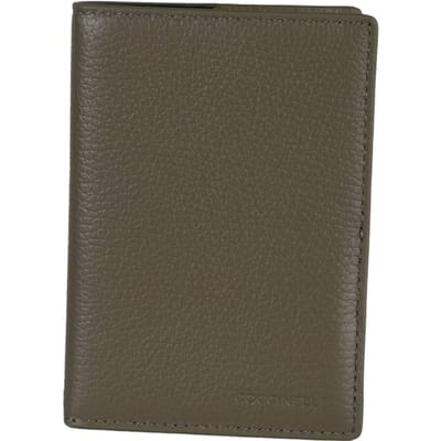 Coccinelle Card Holder In Leather Maat: OS | Portemonnees Outlet | Dames | Groen