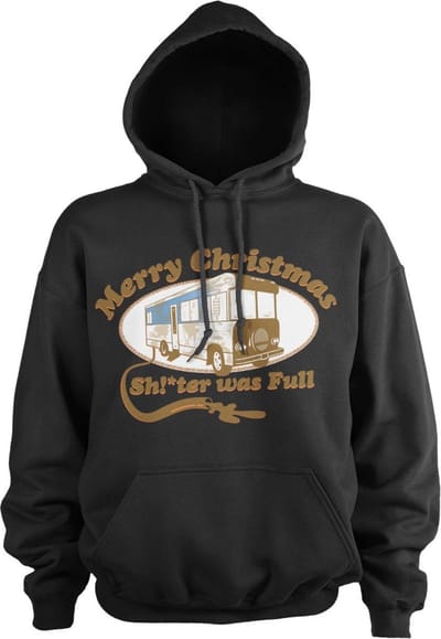 National Lampoon's Christmas Vacation Hoodie/trui -S- Shitter Was Full Zwart