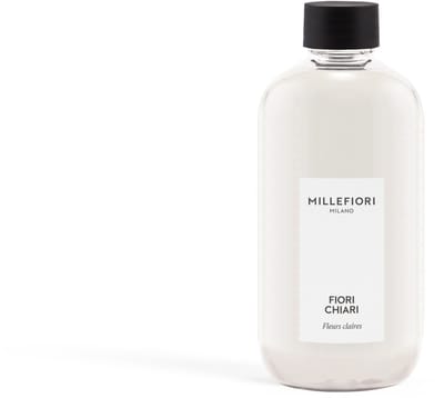 Millefiori Milano - Navulling voor Geurstokjes 250 ml - Fiori Chiari - 4-5 maanden