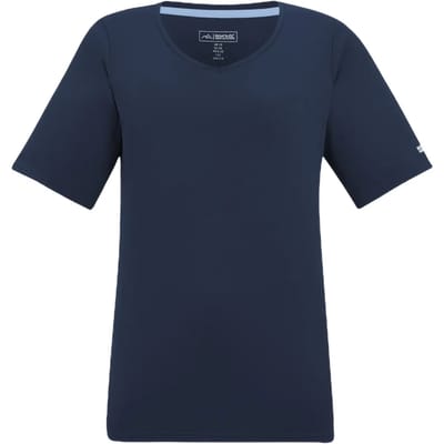 Dames Fingal T-shirt met korte mouwen en V-hals