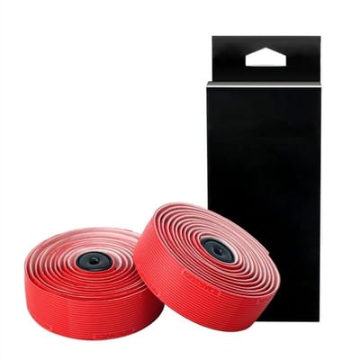 Fiets Stuurtape - Handvat Band - Comfortabel Fietsen - Schokabsorberend - Universele Maat - Rood