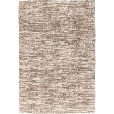 Muratap Mirage shaggy hoogpolig vloerkleed, luxe gemeleerd modern tapijt |