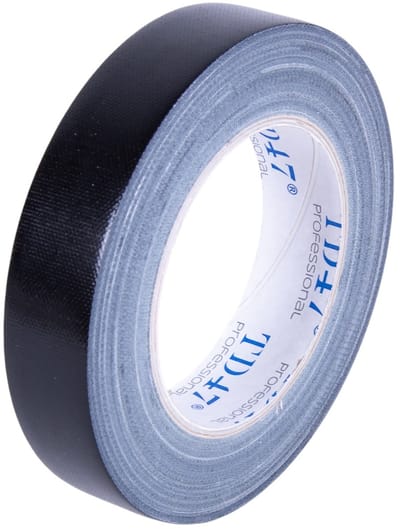 TD47 Professional Gaffa Tape 25mm x 25m Zwart