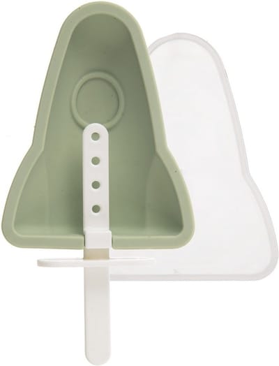 Ijsvormpje Silicone met Deksel Raket - Ijsvormen - Ijsjes Vormen - Ijslolly - Ijsvormpjes