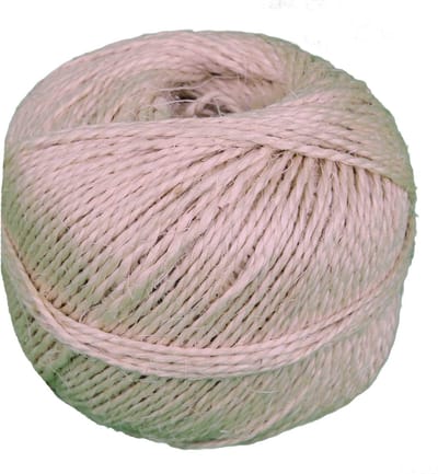 Sisal touw 2/600 - bindtouw 2 draads - 1kg (300mtr) - naturel
