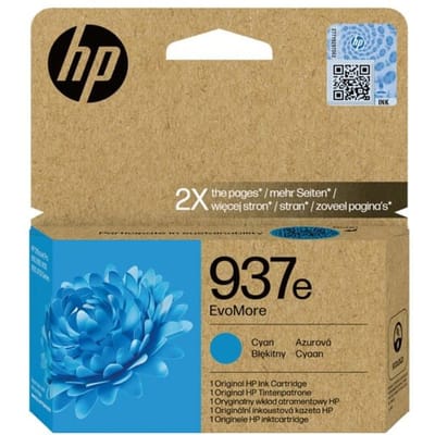 Inktcartridge hp 4s6w6ne 937e evomore blauw | 1 stuk