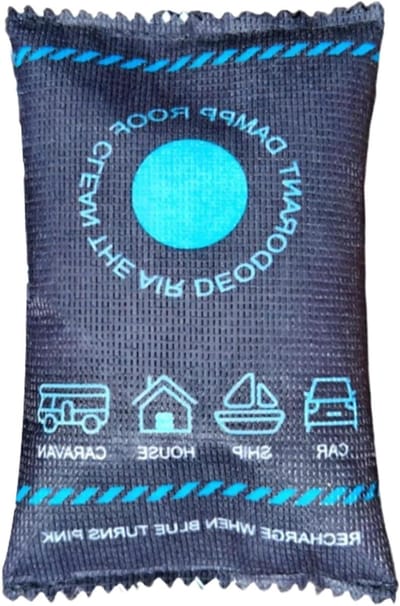 Vochtontvochtiger - Silicagel Absorber - Vocht Reguleren - Herbruikbaar Kleurindicator - 152 cm breed - Blauw