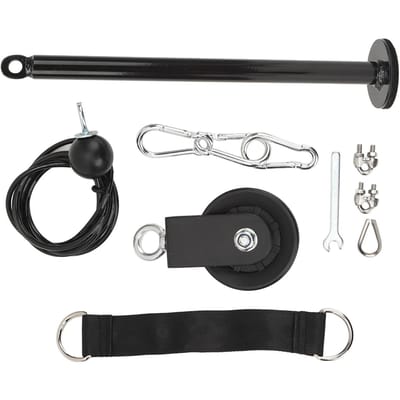 Système de poulie à câble pour poids, Système de poulie à poids pour salle de sport, Système de poulie pour tirage LAT, Équipement de fitness pour salle de sport à domicile DIY