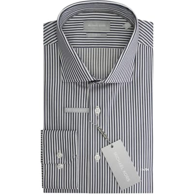 Gestreepte slim-fit overhemd Michael Kors