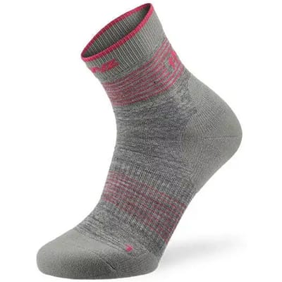 Lenz Merino Outdoor 2 Low Half Lange Sokken Grijs EU 39-41