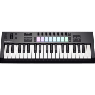 Novation Launchkey 37 MK4 - MIDI Keyboard Controller - 37 Toetsen - 16 FSR Pads met Polyfone Aftertouch - OLED Display - USB