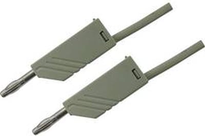 SKS Hirschmann MLN 150/2,5 GR Meetsnoer Banaanstekker 4 mm Banaanstekker 4 mm 1.50 m Grijs 1 stuk(s)