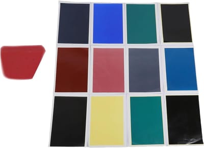 Graveerpapier Set - Markeerpapier Lasergraveerpapier - Decoratieve Gravures Maken - Levendige Zwarte Afwerking - 12 vellen - Zwart