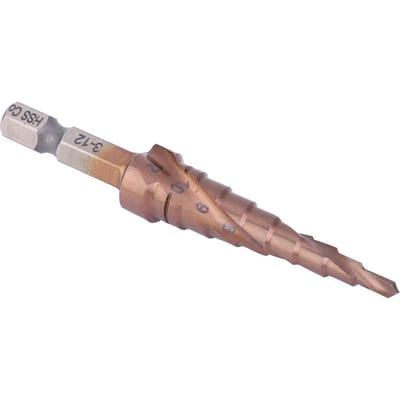 Stapboor Multifunctioneel Kobalt Coating High Speed Steel Zeskant Schacht Gatopener Tool312