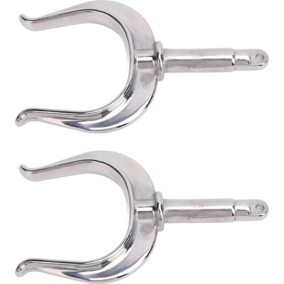 2 STUKS Boot Roeilock Zware Uitvoering Universele Pasvorm 1 2in As 316 RVS Roeilock voor Marine Water Vlot Kajak