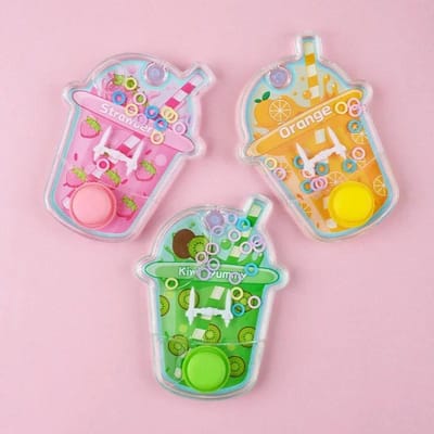 Fruit Water Ring Speelgoed Handheld Educatief Speelgoed Water Ring Spel Handheld Viswerp Cirkel Feestcadeau Verjaardagskist voor Kinderen