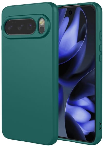 Coverup Hoesje - Geschikt voor Google Pixel 10 / Pixel 10 Pro Hoesje - Coverup Colour TPU Back Cover - Donkergroen